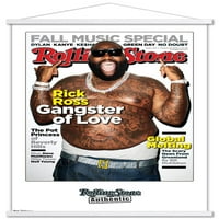 Magazin Rolling Stone-zidni Poster Rick Ross sa drvenim magnetnim okvirom, 22.375 34