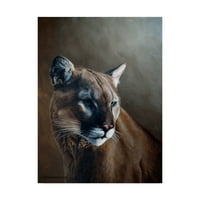 Zaštitni znak Likovna umjetnost' Cougar ' platna Umjetnost Rona Parkera