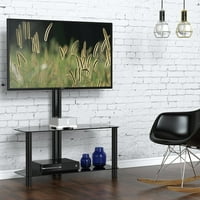 Univerzalni podni TV stalak sa okretnim nosačem i storge za Do Sony Samsung LG televizori sa ravnim ekranom
