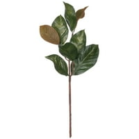 Sullivans Artificial Magnolia Leaf Stamp 27 h zelena