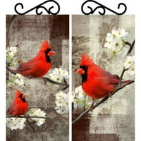 Slike ptice životinje ptice uokvirene umjetničke grafike, Set od 2
