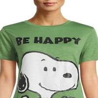 Snoopy budi sretna ženska majica