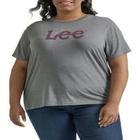 Lee ženska majica sa logotipom Plus Size