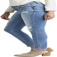 Silver Jeans Co. Ženske uske traperice za noge Avery High Rise, veličine struka 24-34