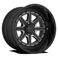 Moto metalni aluminijski rim mo fantom 20x10in sjaj crni sa sivim nijansima, MO80121050418N