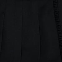 Wonder Nation Ženska Školska Uniforma Plisirana Suknja Sa Volanima, Veličine 4 - & Plus