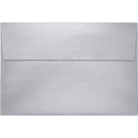 Luxpaper a pozivnice koverte w Peel & Press, 1 8, srebrna metalik, pakovanje