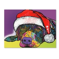 Zaštitni znak likovne umjetnosti' savršeni Labrador Božić ' platnena Umjetnost dekana Russoa