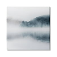 Stupell Industries Heavy Fog lake landscape fotografija guste magle, 30, dizajn Carol Robinson