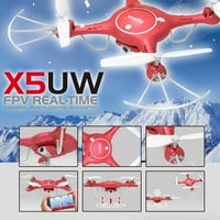 Syma X5UW Wifi FPV 2.4 Ghz RC Drone Quadcopter sa 720p HD kamerom, Plan leta Route App Kontrola i visina