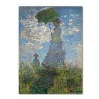 Zaštitni znak likovne umjetnosti' Madame Monet i njen sin ' platno Art by Monet
