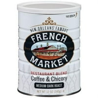 Francusko tržište srednje tamno pečeno restoran mješavina mljevene kafe i cikorije, Oz limenka