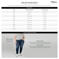Silver Jeans Co. Plus Size Britt Niskog Rasta Kratke Veličine Struka 12-24