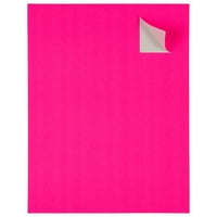 Papirne I Koverte Kvadratne Adresne Naljepnice, 2, Neonsko Ružičaste, 120 Pakovanja