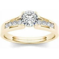 Carat T. W. Diamond Classic 14kt zaručnički prsten od žutog zlata