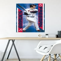 Atlanta Braves - Freddie Freeman zidni Poster sa igle, 22.375 34