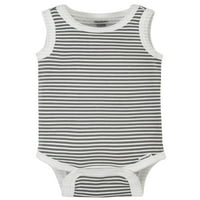 Gerber Baby Boys Tank Onesies Brend Bodi, 4 Pakovanja