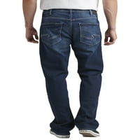 Silver Jeans Co. Muške Grayson easy Fit traperice s ravnim nogama, veličine struka 30-42