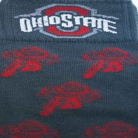 Ohio State Buckeyes Ugalj Sive Čarape Za Haljine-Donegal Bay-Unise - Jedna Veličina-Sredina-Tele