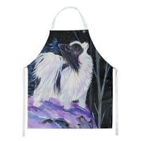 Carolines Treasures SS8383APron Starry Night Papillon pregača, velika, višebojna