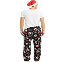 Disney Muška noćna mora prije Božića Jack Skeleton pidžame hlače sa Santa šeširom