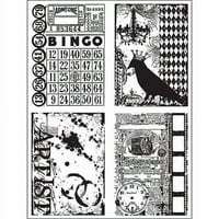 Tim Holtz Cling Gumeni Pečat Set