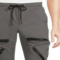 Američke Stitch muške rastezljive najlonske uske hlače za trčanje, veličine S-2XL