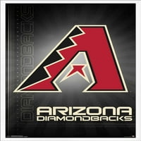 Arizona Diamondbacks-Logo Zid Poster, 22.375 34