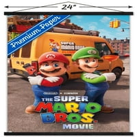 The Super Mario Bros. Film - Brooklyn Key Art zidni poster sa magnetnim okvirom, 22.375 34