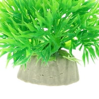 Unique Bargains Aquarium Artificial Plants Plastic for Fish Tank Decor Green 1.97