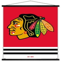 Chicago Blackhawks - Logo zidni poster, 14.725 22.375