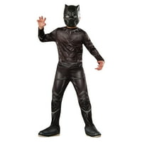 Rubie's Captain America Građanski rat Black Panther Boy's Halloween Fanchine-haljina za djecu, L