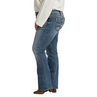 Silver Jeans Co. Plus Size Britt Tanke Farmerke Sa Niskim Rastom Veličine Struka 12-24