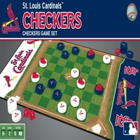 Remek-djela porodične društvene igre - MLB St. Louis Cardinals Checkers