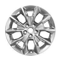 8. Obnovljeni OEM aluminijumski aluminijumski točak, sve polirano, odgovara 2014-Cadillac CTS-V Sedan