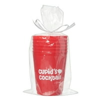 Način za proslavu Dana zaljubljenih Cupid's Cocktail Cups, računati