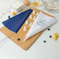 Cook sa bojom plava torta Decorating Kit Set sa ukras savjete i kese za glazuru