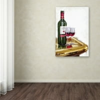 Zaštitni znak likovne umjetnosti' crveno vino II ' platnena Umjetnost studija Macneil