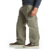Wrangler Muška comfort Solution serija Proširivih Fle pantalona za pojaseve