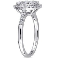Carat T. W. Diamond 10kt prsten od bijelog zlata