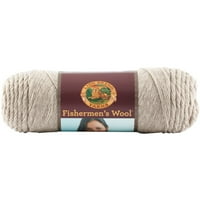 Lion brend Fisherman's Wool Yarn-ovsena kaša, Multipack of 3