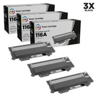 Kompatibilne zamjene za 116a W2060A Crne toner kasete 3-Pack