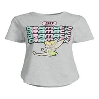 Tinkerbell ženska kratka rukava grafička majica, veličine XS-XXXL