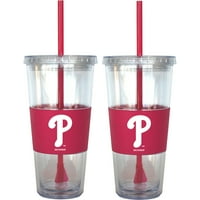 Philadelphia Phillies Pink Slama Tumbler