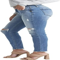 Silver Jeans Co. Ženske Suki uske traperice za noge srednjeg rasta, veličine struka 24-34