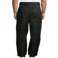 SwissTech muške duple teretne pantalone za snijeg, do veličine 5XL