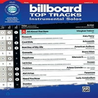 Instrumentalni solos: Billboard Top Tracks Instrumental Solos: flauta, knjiga i CD