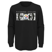 Pittsburgh Steelers Boys 4-LS Tee 9k1bxfgf XS4 5