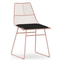 MoDRN metalna trpezarijska stolica, Set od 2, više boja