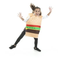 Hauntlook Cheesy Burger Halloween Dječji kostim - smiješna hrana za djecu